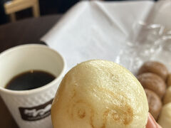 お饅頭休憩。