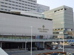 その後、今夜のホテルへ。広島駅併設のグランヴィア広島です。