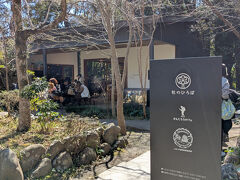 まず、神社の中にある「きんじろうカフェ」へ。
思いっきりオープンエアでロハスな感じ。
