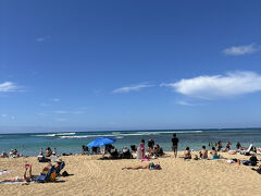 次はビーチへ
カイマナビーチ