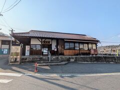 津山線建部駅にちょっと立ち寄る