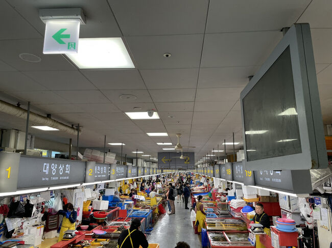 ここで最初お昼にしようかと思いましたが、メニューを見たらチヂミで30000ウォンします！！<br />全部観光プライスでしたのでやめました。