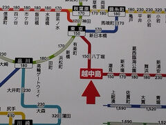 ●JR/近距離切符案内板＠JR/越中島駅

さて、駅に戻って来ました。
品川界隈へ向かおうと思います。