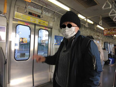 横須賀駅に着くと
あれれ、へけけさんが乗って来ましたよ