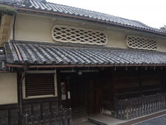 旧松阪家住宅。
入館時間の15:30を過ぎていたため、入館は出来ませんでした。