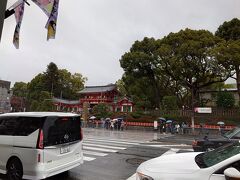 来たのは八坂神社