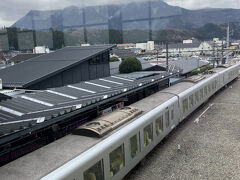 電車での移動