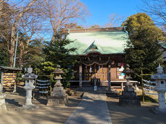 のぼりが立っていたのは有鹿（あるか）神社。相模国の延喜式内社十三社の内の一社で1000年以上の歴史があります