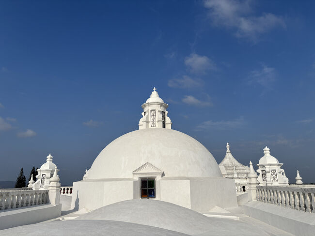 綺麗なドーム。