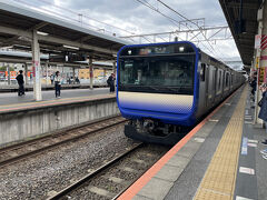 蘇我駅で京葉線から外房線に乗換