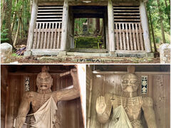 根本寺前でバスを降り、ここから40分ほど（約3km）歩きます。ここだけ、バスからは遠くて歩く必要がありましたが、良い散策ととらえてそれも楽しみました。

清水寺は「せいすいじ」と読むそう。京都の「清水寺（きよみずでら）」と同じ読み方では幕府に怒られるので、読み方は変えたとのことでした。ただ、京都の清水寺を模して建造された舞台があります。808年に開基されたそうです。

仁王門から入っていきます。