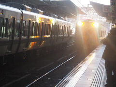 電車での移動