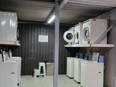 朝食とりながら、本館のサニーストンホテルで洗濯
数台あるしお手ごろ価格でうれしい（福岡高すぎ）
とはいえ間一髪で利用できました。やっぱ朝は混みますね