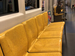 電車での移動