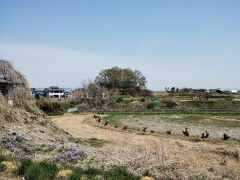 浅間山（せんげんやま）古墳が見えてきました