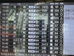 　10:30発249便。多分定刻発、いやそうお願いしたいという希望です。