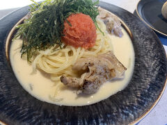 平日は16時までの営業ということで、おやつにパスタ
美味しかった