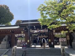 大濠公園から歩いて櫛田神社へ