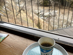 ごろごろ水を使ったコーヒーで温まりました。