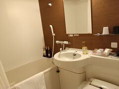 ホテルの浴室　大浴場を使いました