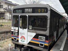 電車での移動