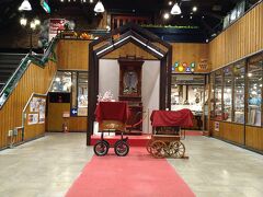 明治館の中です。わりと営業時間早く終わるので、注意です