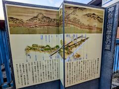 神奈川宿の開設あり。
明治5年の鉄道開設の際に設けられた神奈川停車場すぐ南側に位置していたため、神奈川駅は神奈川宿の名前を今でも残しているとのこと。