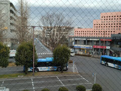 ●西武/東久留米駅界隈

無料の送迎バスで、駅に戻って来ました。
岩盤浴で汗かいたので、体が軽い～です！
