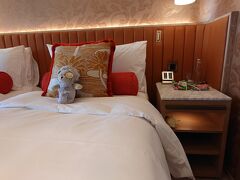 ホテル戻って来ました。
あ、ポム…(笑)