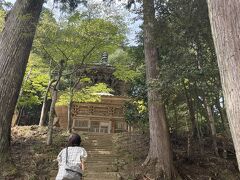 途中に温泉寺がありました