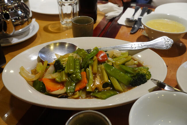 野菜のオイスターソース炒め