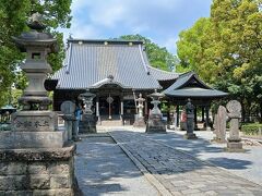 鑁阿寺の社殿と左に推定樹齢500年大銀杏