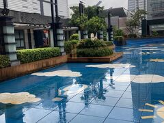 新光三越台北信義新天地A9の屋上広場。
雨が降ってたので出ませんでした。
ハイハイ期の子を遊ばせる感じではないです。
