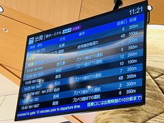 ４月２６日（土）１１：２０

本日は１２：００発のANAですが、またしても機材到着遅れによる遅延。

ここのところ乗るANAはずっと遅れてる気がします。。。