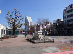 仁川駅近くのバス停から月尾島に行くバスに乗った。