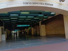 ディズニーシーステーションまで来ました！
