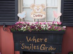 アーントペグスヴィレッジストアで娘にダッフィーグッズの買い物をしました～。