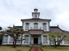 致道博物館にあるもう一つの洋館が旧西田川郡役所です。こちらの建物も勿論、重要文化財に指定されています