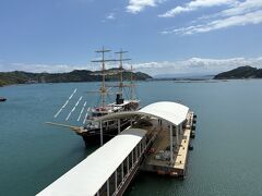 いよいよ観光船の出航です