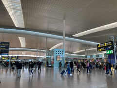 13時バルセロナ空港到着