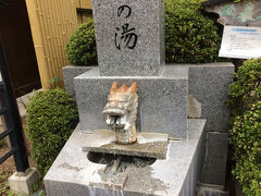 飲泉で、身体の中から健康にします～