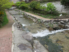 せせらぎの小径から下呂駅方面へ