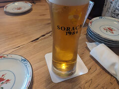 夕食は予約しておいた焼鳥 納屋橋リバーサイド。