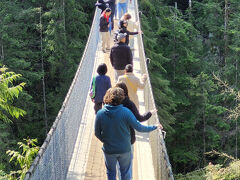 キャピラノ吊り橋　Capilano Suspension Bridge Park

バンクーバーの欠かせない観光スポット　歩くスリルはまさに圧巻
長さ137メートル、高さ70メートルの吊り橋　意外としっかりしている

1人CA＄80　8000円　日本で4000円の観光地とみれば納得できる
ここも整備の良い、ゴミ一つない施設で、山ではないので雪も少なく
降らなければ一年中でしょう、土日は混むそうです。