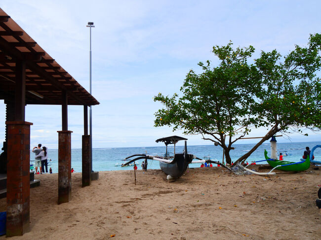 ジャーマンビーチに到着しました。<br /><br />ホテルから歩いて約5分です。