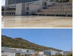海岸線を１０分程走って淡路島国営明石海峡公園へ
広い公園なので駐車場は何ヶ所か有り、しかし始めて訪れたので車をどこに停めるのがベストなのか計りかね今回はグランドニッコー淡路との共用地下駐車場に停めました
リューアルされた植物園にも惹かれたけど天気も良いので外を歩く方が気持ち良いだろうとそちらはまたの機会に