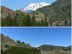 旅の始まりは、中津川ICから国道19号線で道の駅/木曽福島からの御嶽山の絶景でスタートしました♪
幸先の良い絶好の天気に恵まれました。