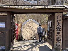 蔵王温泉大露天風呂：800円
源泉に近い上流？が熱く、下流はちょうど良い温度。中国語のお姉さんたちにとっては熱すぎるらしく、入湯までに時間がかかってた。強酸性の硫黄泉、気持ちいい！
洗い場はなく、湯に浸かるのみ。脱衣所もオープン。