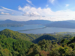 境内からの景色。