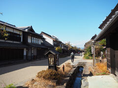 【海野宿】きれいな街並みが600メートル程続きます。